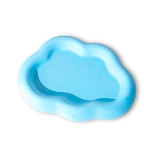 TheKUMO - Cloud Tray Dish Jewellery Organizer Key Dish Sky Blue 