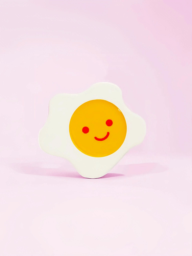 Smile Egg Coaster THETAMAGO