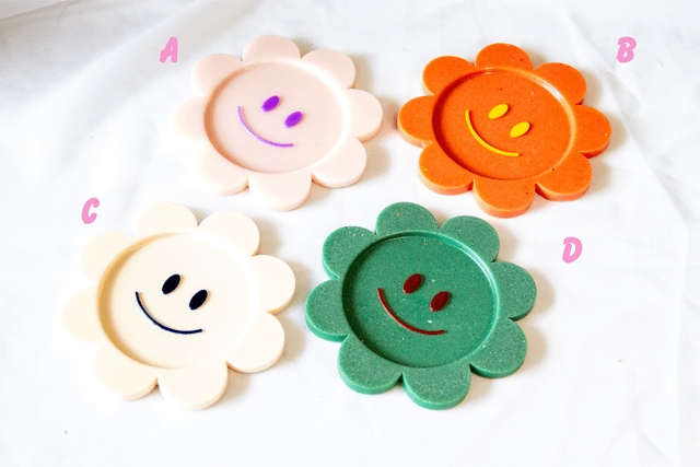 Smile Flower Coaster- THEUME