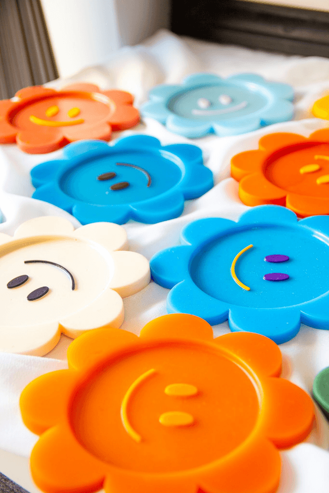 Smile Flower Coaster- THEUME