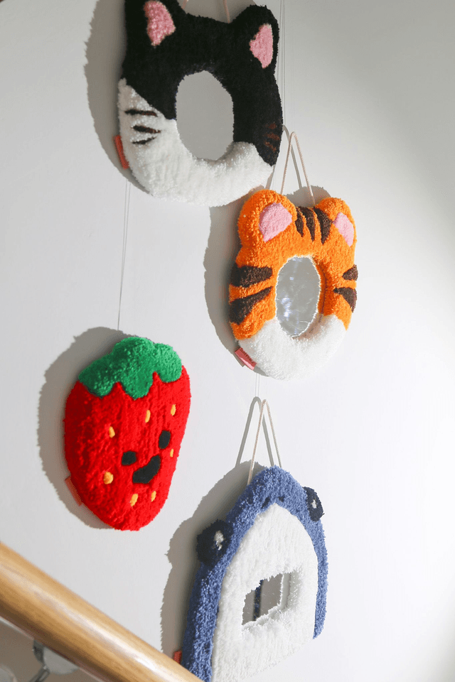 TheTIGER - Animal Wall Mirror Hanging Art Tiger Lover Gift