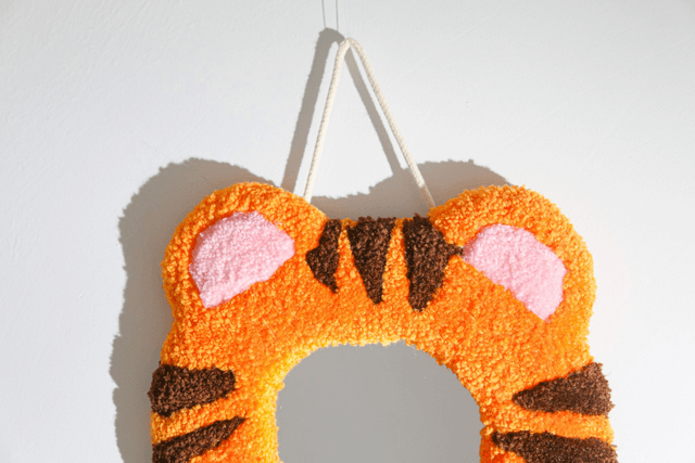 TheTIGER - Animal Wall Mirror Hanging Art Tiger Lover Gift